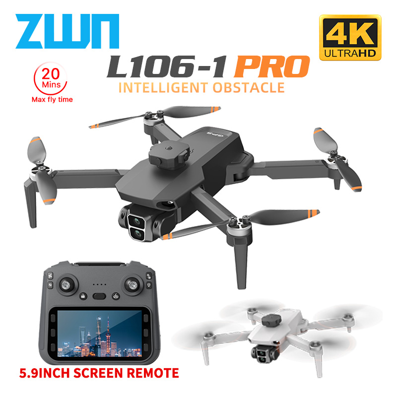 Rc Helicopter Case - L106-1PRO GPS Professionelle Drohne mit 4K