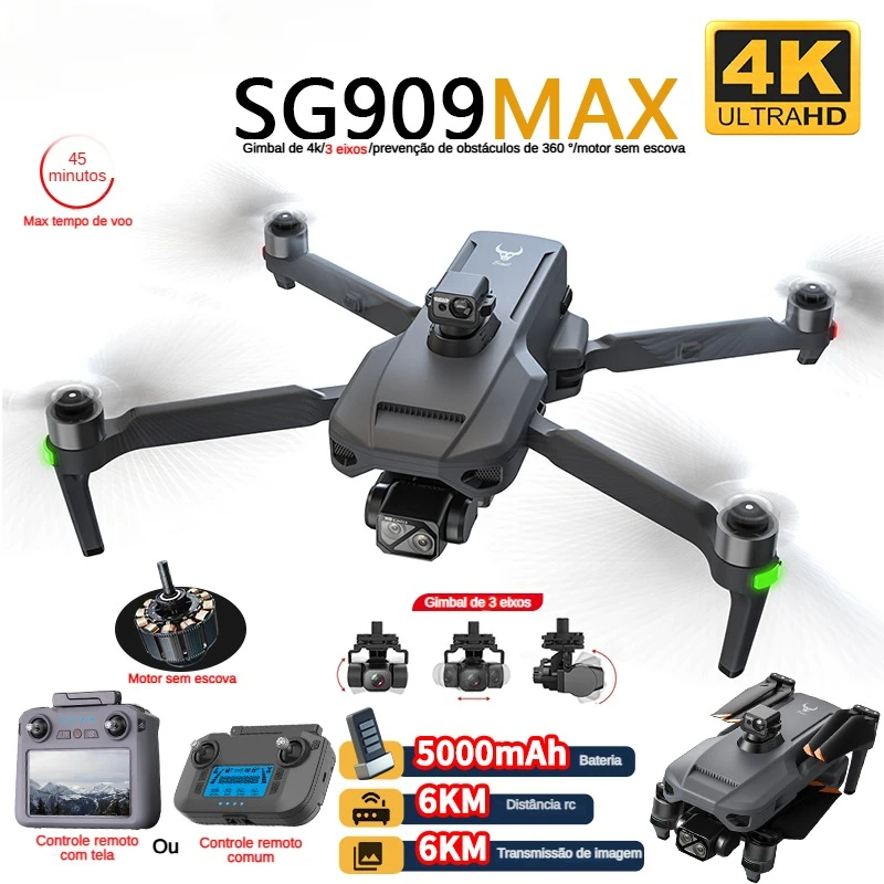 Rc Helicopter Case - ZLL SG909 SG909MAX Professionelle Drohne mit