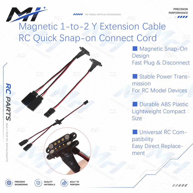Magnetisches 1-zu-2 Y-Verlänge – Rc Helicopter Battery Bewertung und Preis